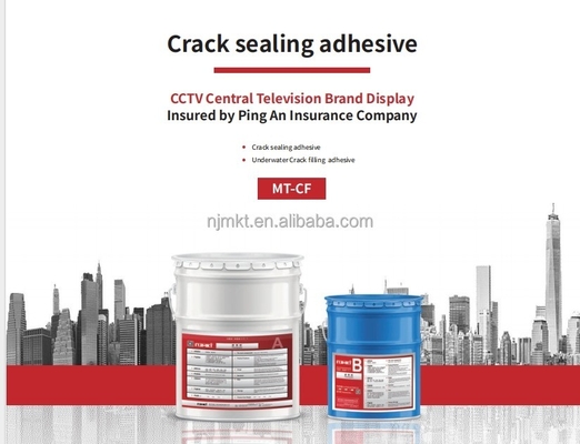 High Bonding Power Epoxy Resin For Green Color Cracking Sealing In Two Component