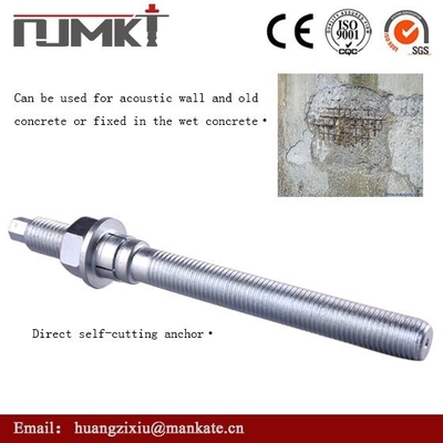 Epoxy Material For Superior Fixing NJMKT Threaded Rod Chemical Anchor ETA Stainless
