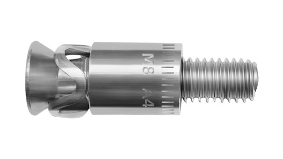 Acrylic Material NJMKT Undercut Panel Anchor for Facade Curtain Wall Expansion Bolts