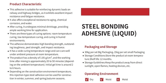Safe And Non-Toxic Construction Grade Modified Epoxy Resin Adhesive For Rebar HILTI