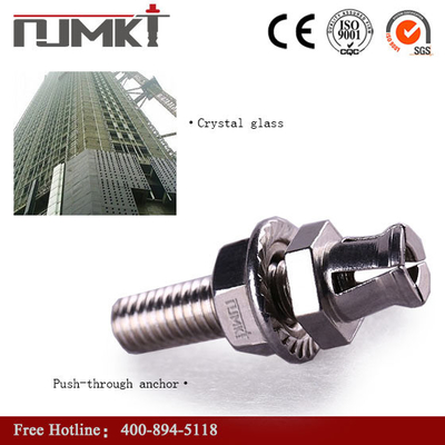 Stainless Steel A2 A4 Undercut Panel Anchor for Facade Curtain Wall Customized Design