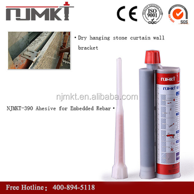 390ml Polyurethane Chemical Anchor Adhesive Injection Epoxy Resin Double Components ETA
