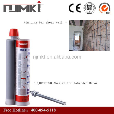 MT 390 Epoxy Cartridge for Anchoring of Bolts and Rebar in Threaded Concrete Joints